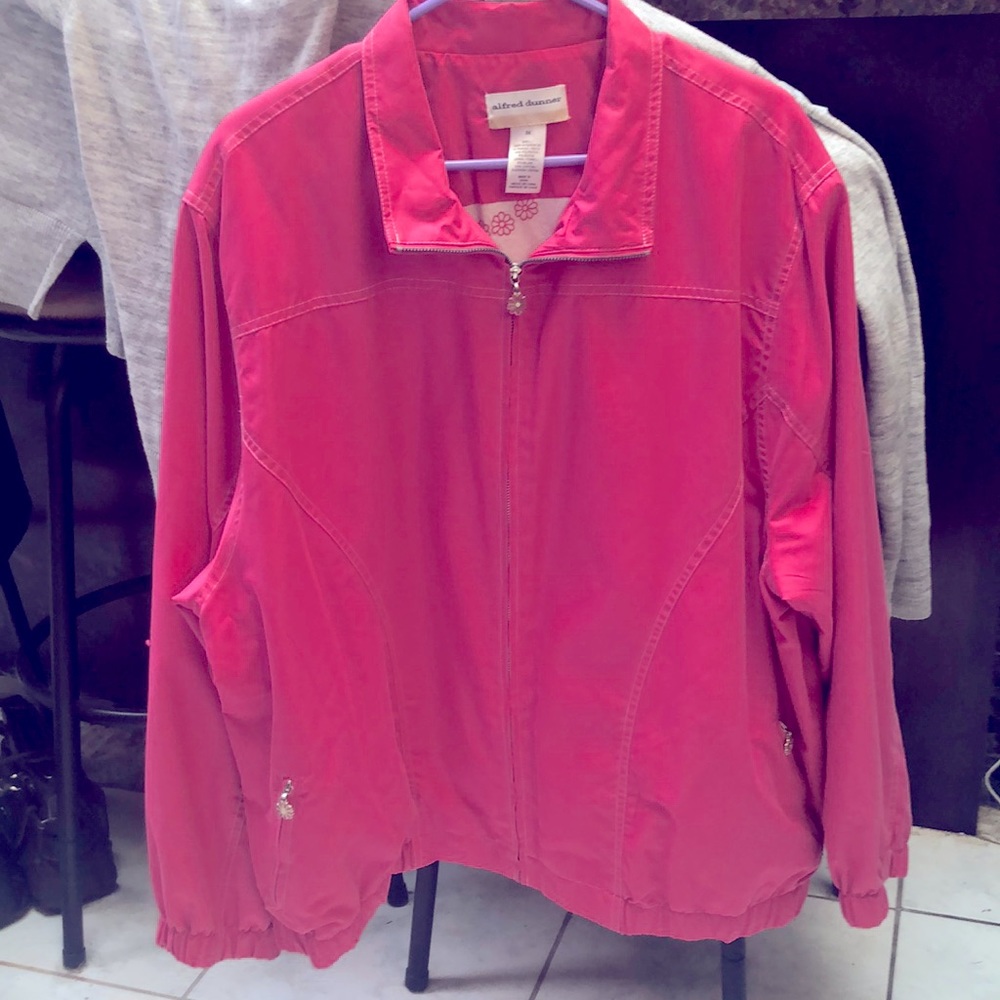Dusty Pink Lightweight Spring Jacket